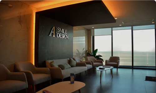 Final results of the All-on-4 procedure at A1 Smile Design Clinic in Mexico, showing a confident smile transformation