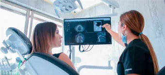 Fifth stage of All-on-4 dental procedure in Mexico, ensuring stability and patient comfort.